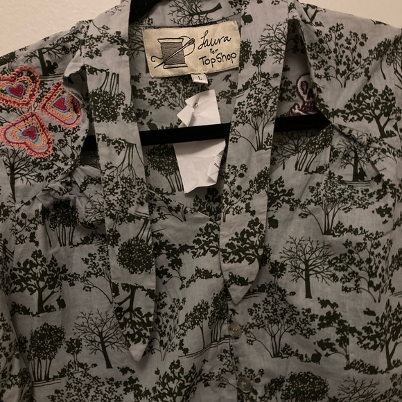 vintage topshop button-up - Picture 7 of 7